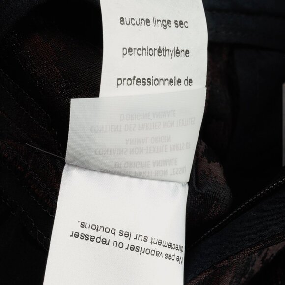 Gucci AW/12 Burgundy Floral-Jacquard Holiday Pants - Picture 13 of 14